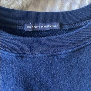 oversized brandy sweatshirt